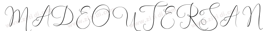 MADEOUTERSANS BOLD字体转换